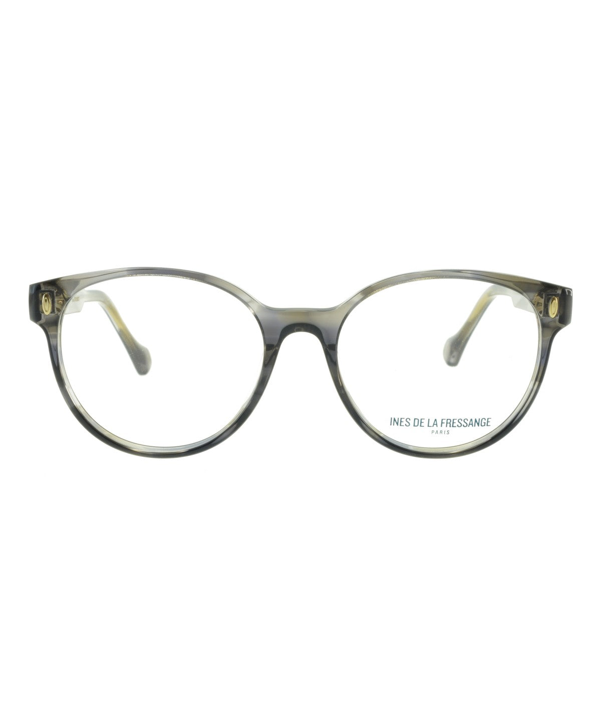 Inès de la Fressange Paris PENNY (C3) CRYSTAL GREY eyeglass frame – front view