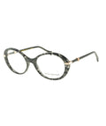 Inès de la Fressange Paris RACHEL c1 black texture eyeglass frame