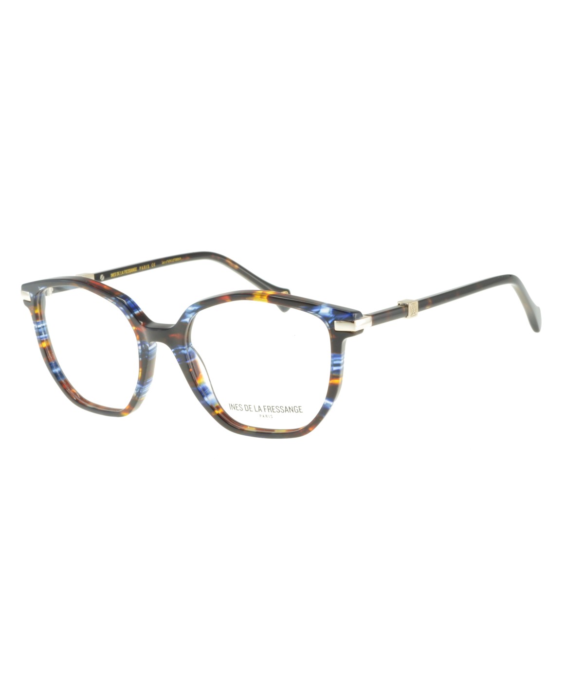 Inès de la Fressange Paris SEVERINE (C3) BLUE TORTOISESHELL eyeglass frame