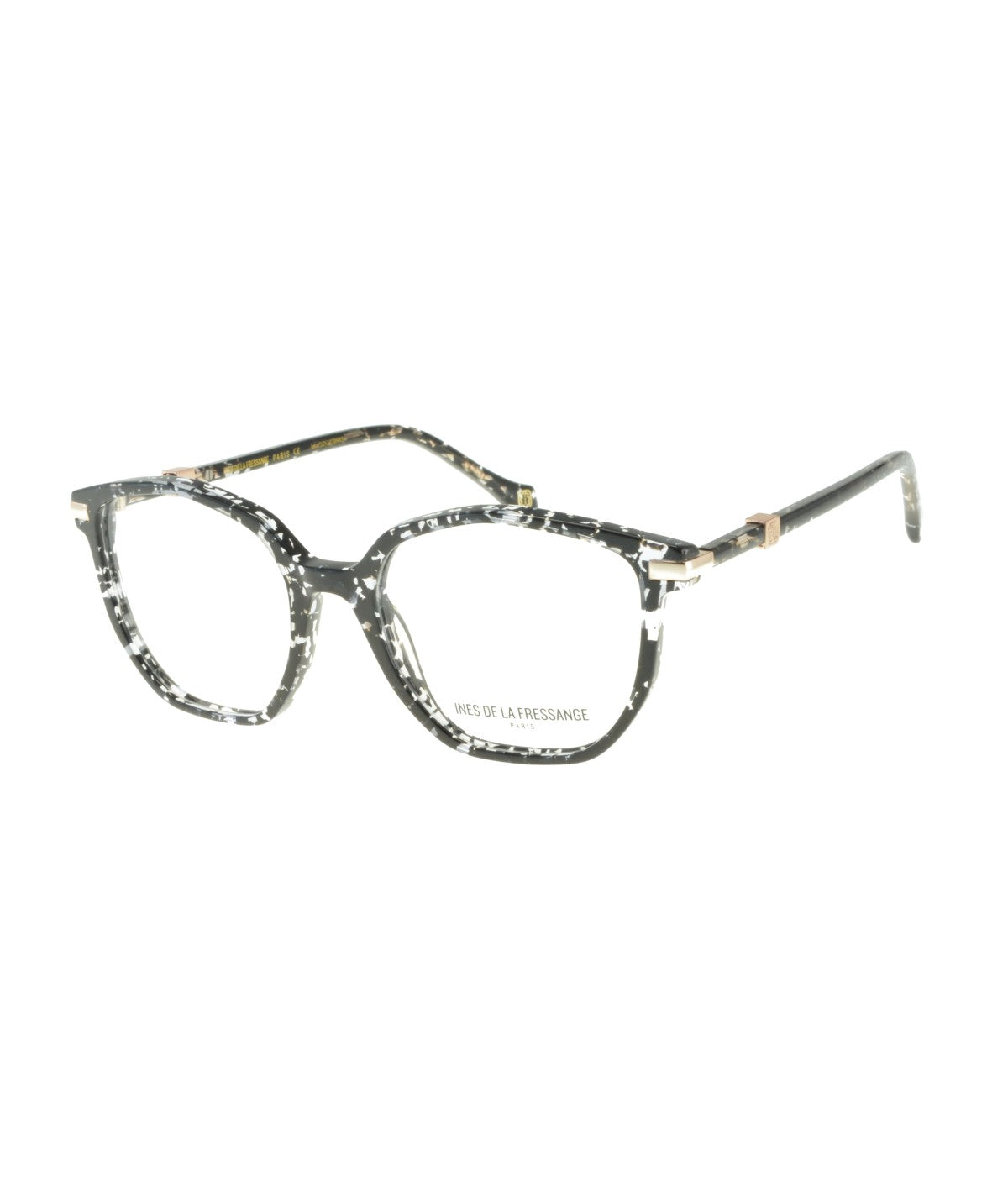 Inès de la Fressange Paris SEVERINE (C4) BLACK CRYSTAL eyeglass frame