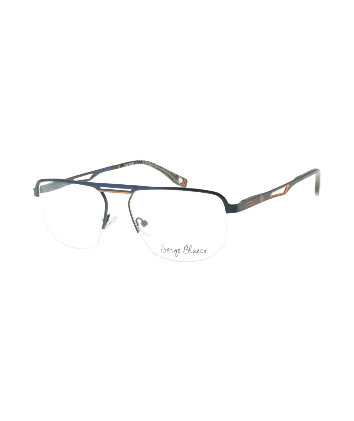 Coventry CO224_2 — Orange/bleu marine, vue de face