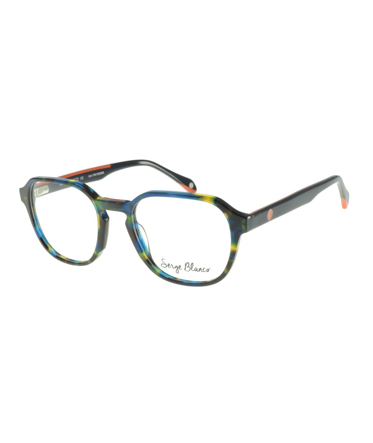 Derby DE337_3 — Bleu havana, vue de face