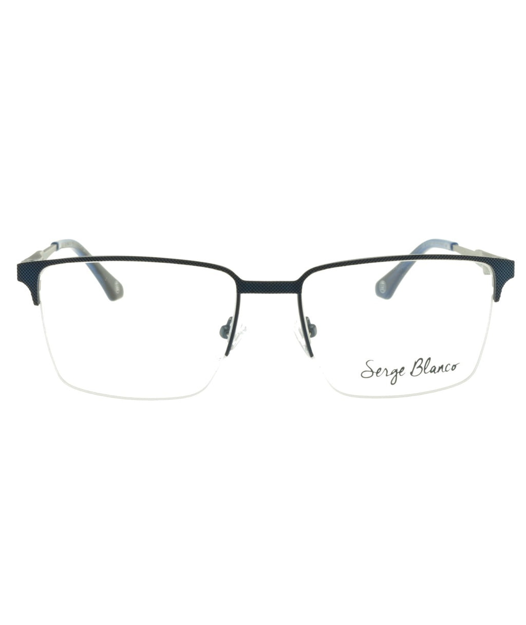 Lecap LE221_1 — Blanc bleu, vue de profil