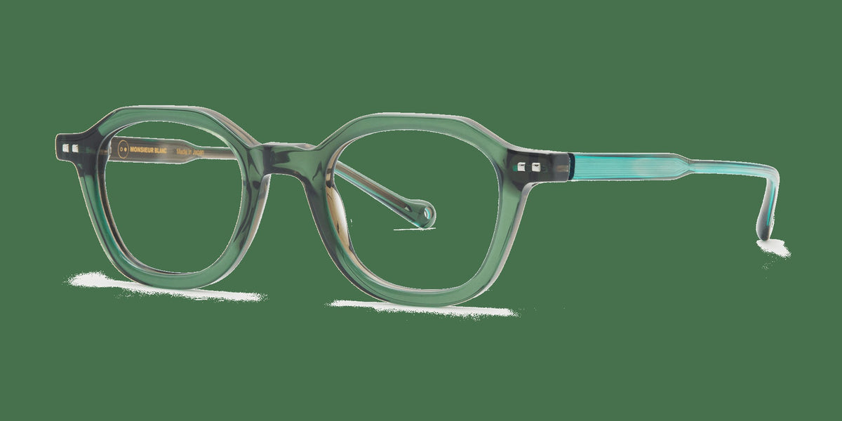 Marcellin 781 — GREEN / TAUPE, three-quarter view