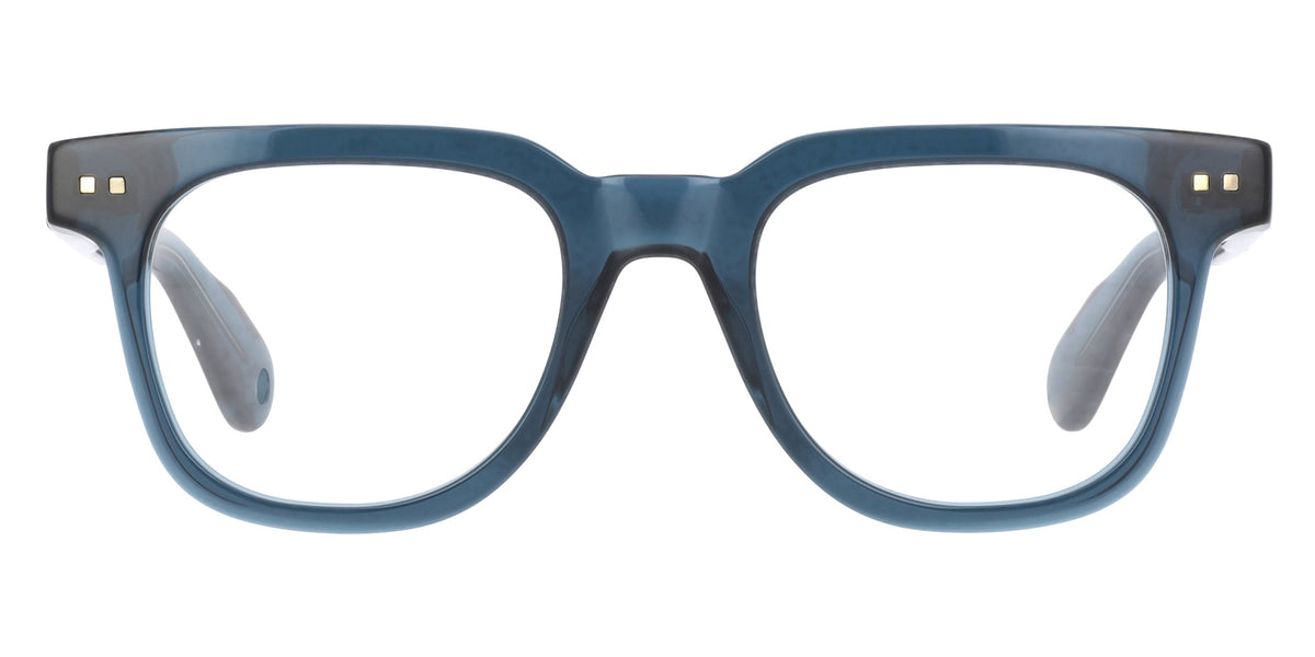 Gab BL69 — Translucent Blue, front view