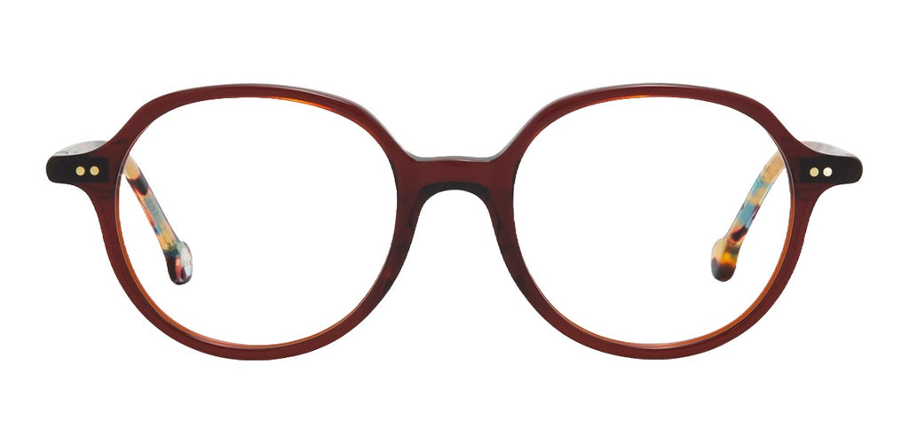 Nina 829 — Brown / Yellow Turquoise, front view