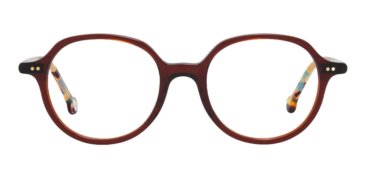 Nina 829 — Brown / Yellow Turquoise, front view