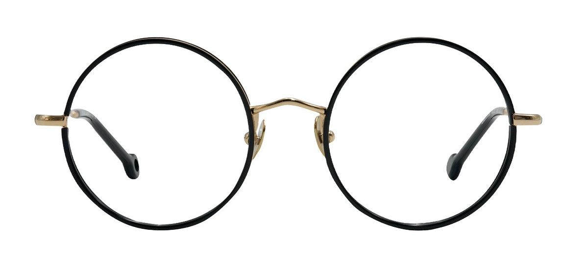 Laetitia 312 — Pale Gold / Black, front view