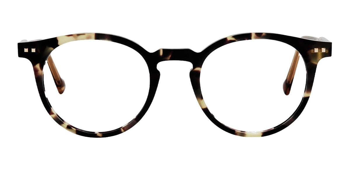 Bricen E923 — Beige/Black Tortoiseshell, front view
