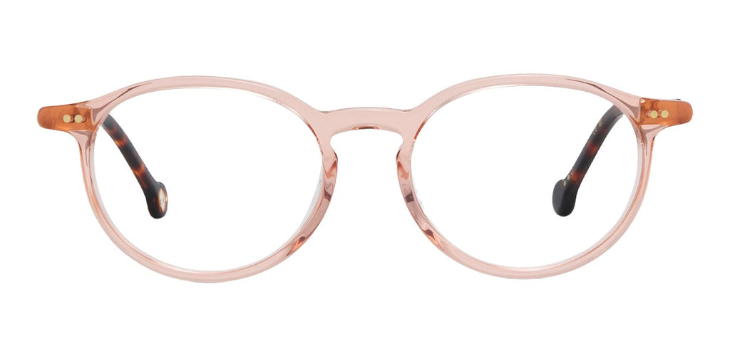 Beatrice 821 — Black Scale Peach, front view