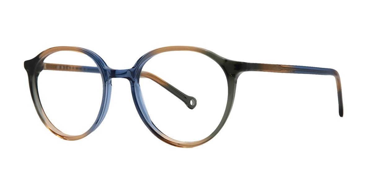Lison 335 — Gradient Blue Brown, three-quarter view