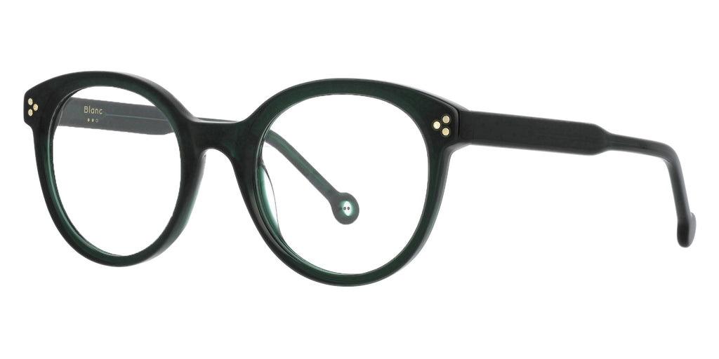 Solene VE69 — TRANSLUCENT DARK GREEN, three-quarter view