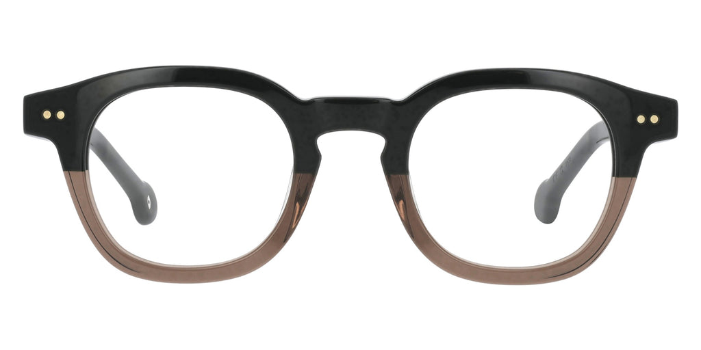 Basile KABR — Translucent Brown Gradient Khaki, front view