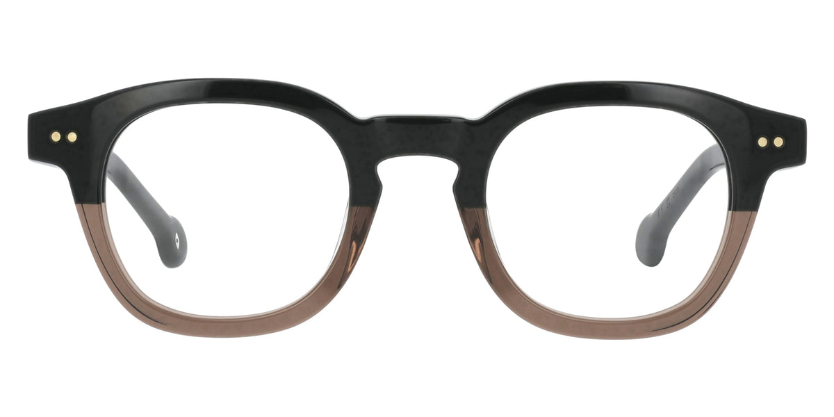 Basile KABR — Translucent Brown Gradient Khaki, front view